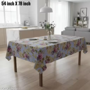 ROVENCE PVC 6 seater Centre Table Cover - SIZE (54 x 78 ) INCHES