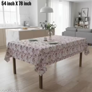 ROVENCE PVC 6 seater Centre Table Cover - SIZE (54 x 78 ) INCHES