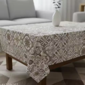 NICASA PVC 4 seater Centre Table Cover - SIZE (36 x 54) INCHES