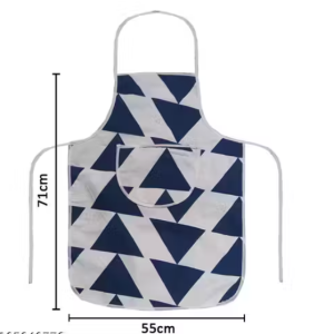NICASA Kitchen Apron- Waterproof /Oil-Proof - Adjustable Aprons with Pockets for Women Men Dishwashing, Washable - Pack of 2