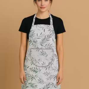 KRISHNA E Kitchen Waterproof Apron with Multipurpose Front Pocket, Cooking Kitchen Aprons for Women Men Chef – Pack of 1