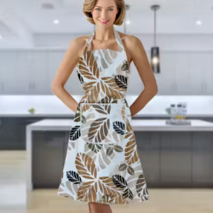 Kitchen Apron - Waterproof / Oil proof - Adjustable Aprons with pockets for Women and Men, Washable - Pack of 1 Aprons (colors as per availabilty)