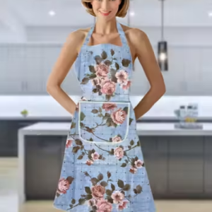 Kitchen Apron - Waterproof / Oil proof - Adjustable Aprons with pockets for Women and Men, Washable - Pack of 1 Aprons (colors as per availabilty)