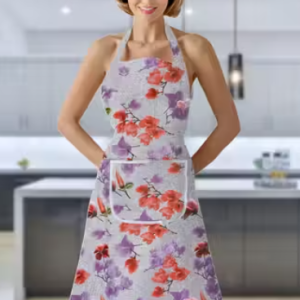 Kitchen Apron - Waterproof / Oil proof - Adjustable Aprons with pockets for Women and Men, Washable - Pack of 1 Aprons (colors as per availabilty)