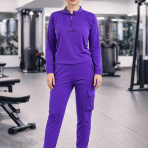 ADAAISTIC SPORTS LYCRA SPORTS GYM TRACKSUIT FOR GIRLS
