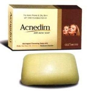 Rotex Zee Acnedim Anti Acne Soap For Acne Prone & Oily Skin With Anti-microbial Action I Astringent Cleansing Soap 75 gm