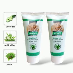 AXIBER Bio Beauty Face Wash – Cucumber, Neem & Aloe Vera