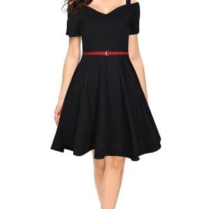 New Skater Dresses for Women Latest Knee Length one Piece Dress for Women Stylish Women Dress