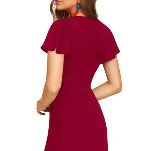 NORZY PARIS  Maroon Dress