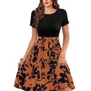 NORZY PARIS Orange Dress