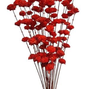 Artificial Dry Flowers – Handcrafted Home Decor | Decorative Floral Arrangement for Living Room, Bedroom & Office