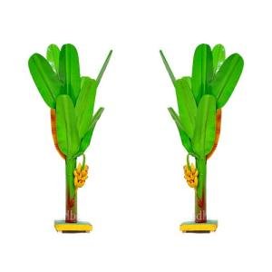 🌴 Simon Art and Printing – Artificial Banana Tree (2 ft)
