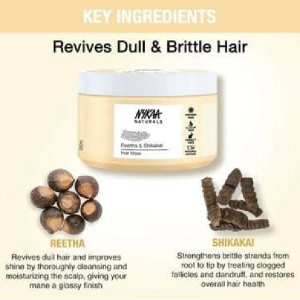 Nykaa Naturals Reetha & Shikakai Hair Mask