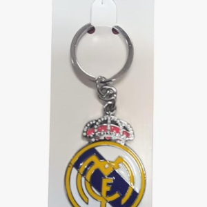 Real Madrid FC Logo Metallic Anti-Rust Keychain