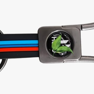 Genuine Leather Keychain for Car, Bike & Home Keys | Premium Handmade Key Ring