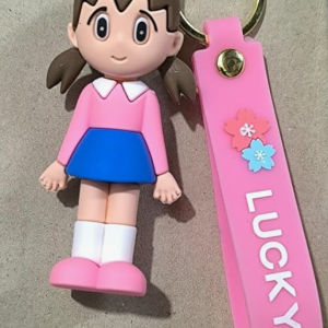 Premium Key c Of Famous Anime Key Rubber Silicone Action Character Key rings! Perfect for Bag Charm,Key For Girls