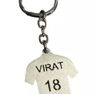 Silverline Virat Kohli cricket Jersey metal keychain for boys and girls