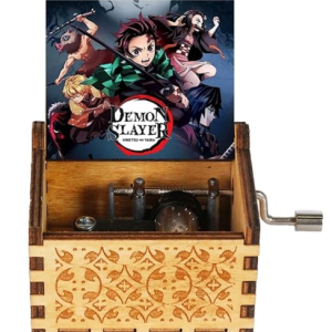Demon Slayer Wooden Music Box, 10 x 8 x 5 cm (25)