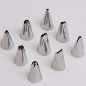 Icing Piping Nozzles Cake Sugarcraft Decorating Tool for Cake Decoration Set of 9 Pcs