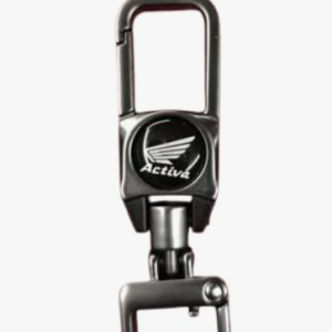 Premium Metallic Keychain and Keyring for Honda Activa and Bikes