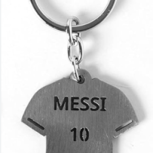 Messi 10 Jersey with Football and Shoes Keychain, Pack of 1
