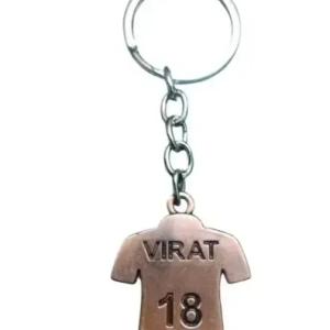 Keychain Compatible with Bike, Car, Stainless Steel Key Ring, Cricket Team Keychain