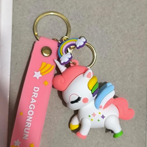 Premium Key  Of Famous Anime Key Rubber Silicone Action Character Key rings