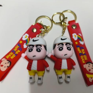 Premium Key c Of Famous Anime Key Rubber Silicone Action Character Key rings