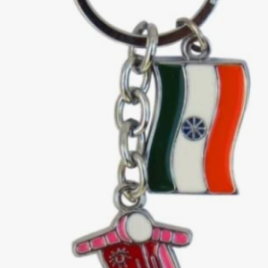 Silverline Motor scooter metal keychain and keyring for boys and girls