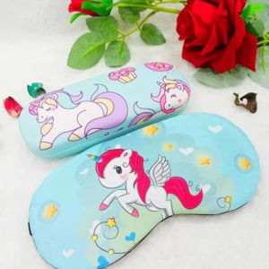 Silverline Unicorn Eye Mask with Cooling Gel Relaxing Eye for Dark Circles, Dry Eyes, Cooling Eyes, Pain Relief