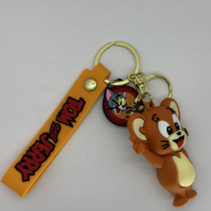 Premium Key c Of Famous Anime Key Rubber Silicone Action Character Key rings