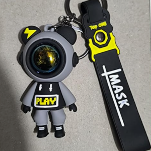 Premium Key c Of Famous Anime Key Rubber Silicone Action Character Key rings