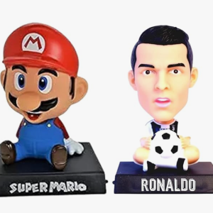 Super Heros Action Figure Limited Edition Bobblehead with Mobile Holder for Car Dashboard, Office Desk & Study Table