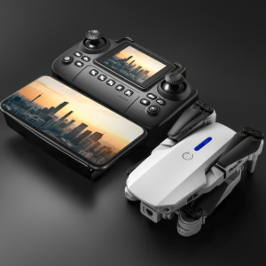 E88 Pro Drone with 4K HD Dual Camera | Double Battery & 8GB Memory Card Free | Optical Flow Stability for Smooth Flight