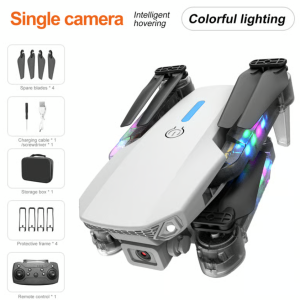 E88 Light Arms 4K HD Camera Drone | Foldable Design | App Control | One Key Takeoff & Landing | Altitude Hold | Single Battery