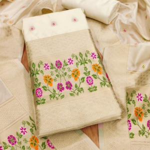 Banarasi silk Unstitched Suit Material