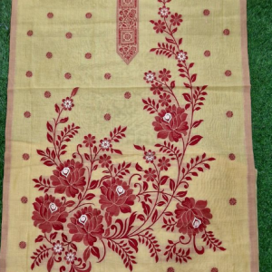 JAMDANI 01 MUGA COTTON PANCHWAY WEAVING DRESS MATERIAL