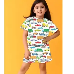 👗 Girls Top & Bottom Set – Cute, Comfy & Stylish Everyday Wear