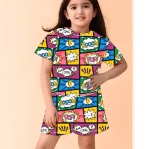 👗 Girls Top & Bottom Set – Cute, Comfy & Stylish Everyday Wear