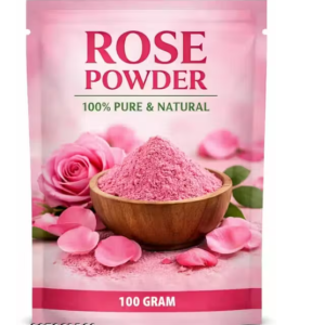 Appu Naturals Rose Petal Powder - 100g | Antioxidant Support To Revitalize Skin Health | 100% Pure & Natural | Rose Powder for Face Mask, Tanning & Glowing Skin