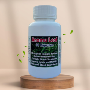 Anamu Leaf Capsule - 60 Capsules (Get One Bottle 50ml Anamu Leaf Drops Free)