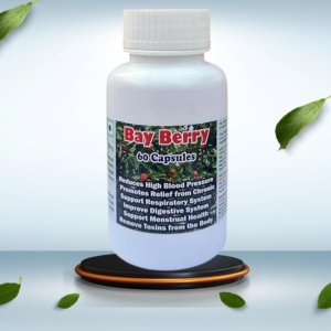 Bay Berry Capsule - 60 Capsules (Get One Bottle 50ml Bay Berry Drops Free)