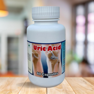 Uric Acid Capsule - 60 Capsules(Get One Bottle 50ml Uric Acid Drops Free)