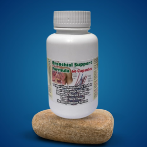 BRONCHIAL SUPPORT FORMULA CAPSULES - 60 CAPSULES (BUY ONE GET SAME 50ML DROPS FREE)