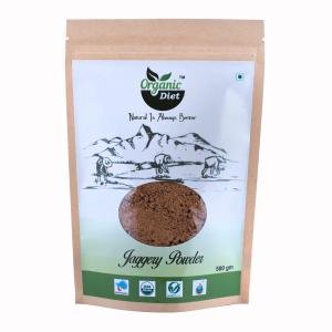 Organic Diet Fresh & Pure Organic Jaggery Powder (Shakkar | Gud Powder) – 500 g