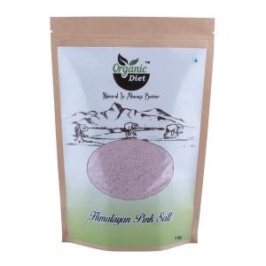 Organic Diet Fresh & Pure Organic Himalayan Rock Pink Salt (Sendha Namak) – 1 Kg