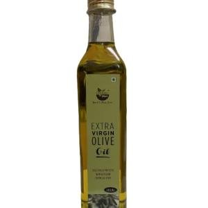 Organic Diet Organic Wooden Pressed Pure Extra Virgin Olive Oil | Cold Press | for Edible Cooking, Salad Dressings, and Marinades | Natural Ingredients, 500 ml (Pack of 1)