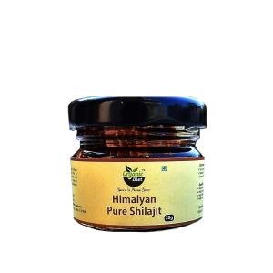 Organic Diet Himalayan Pure Shilajit Resin – Natural Mineral-Rich Ayurvedic Supplement | Resin Form | 20g, Pack of 2