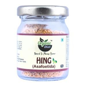 Organic Diet Fresh & Pure Organic Hing Powder (Heeng | Asafoetida) – 25 g