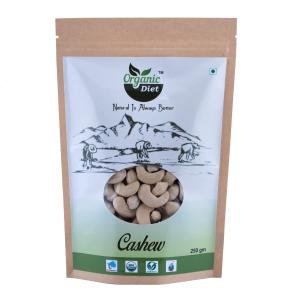 🥜 Product: Organic Fresh & Pure Organic White Cashew (King Size) – 250 gm